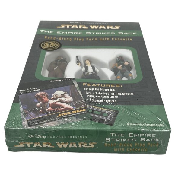 Star Wars The Empire Strikes Back Read-Along Play Pack with Cassette 1997 Disney - Picture 3 of 7